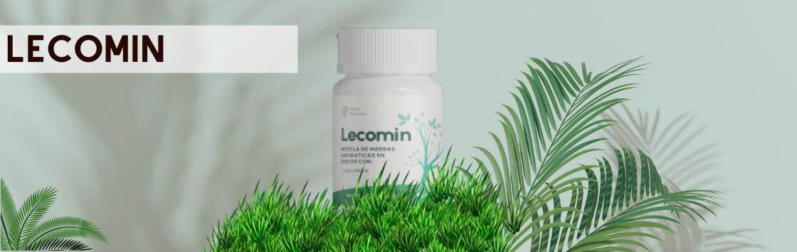 Lecomin: Envase de comprimidos con una etiqueta que indica su eficacia para tratar la calvicie, con la imagen de un cuero cabelludo sano.